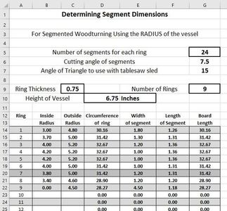 Excel Spreadsheet