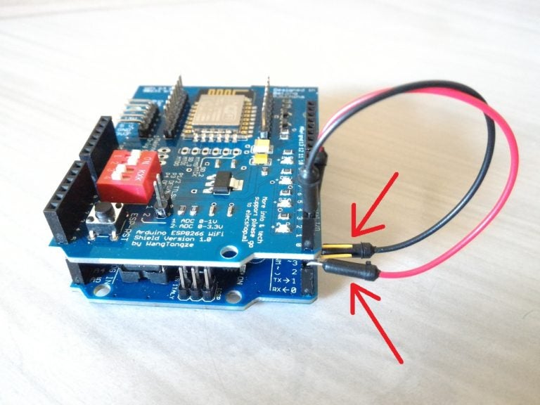 Arduino ESP8266 WiFi Shield - Espruino