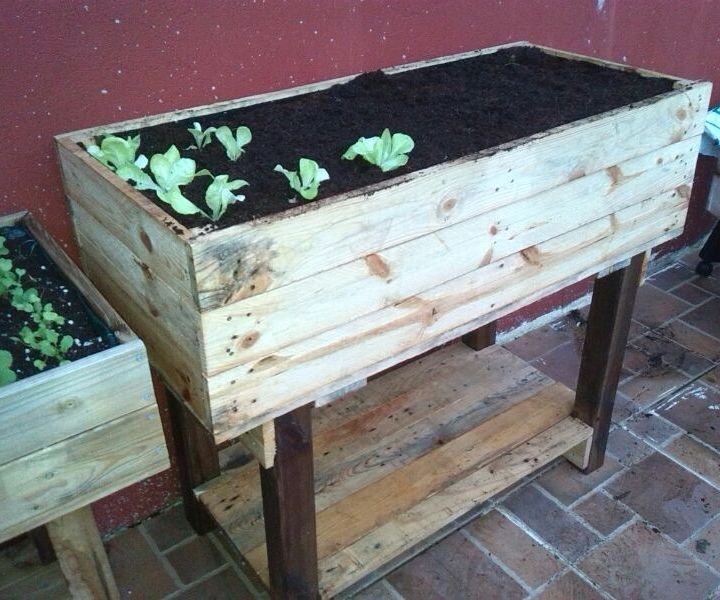 Como Hacer Una Mesa De Cultivo Con Palets