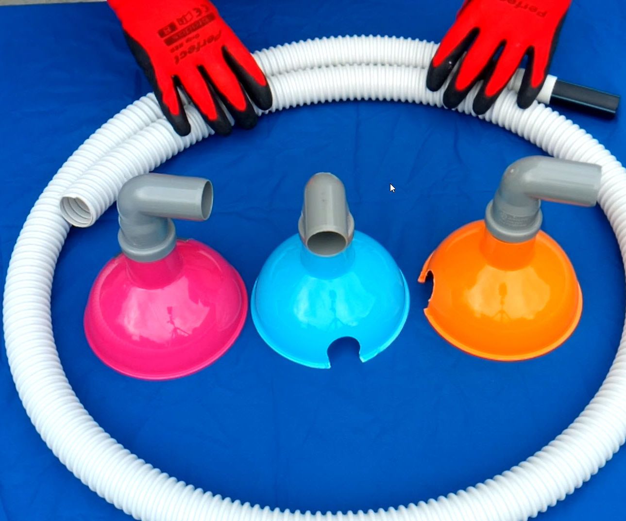 Pool Vacuum Cleaner Head - Like a Floor Drain