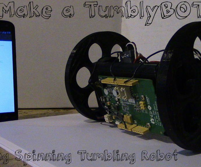 Make a TumblyBOT: Flipping Spinning Tumbling Robot