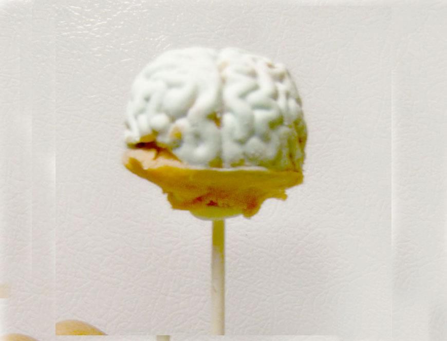How to Make Brain Cake Pops