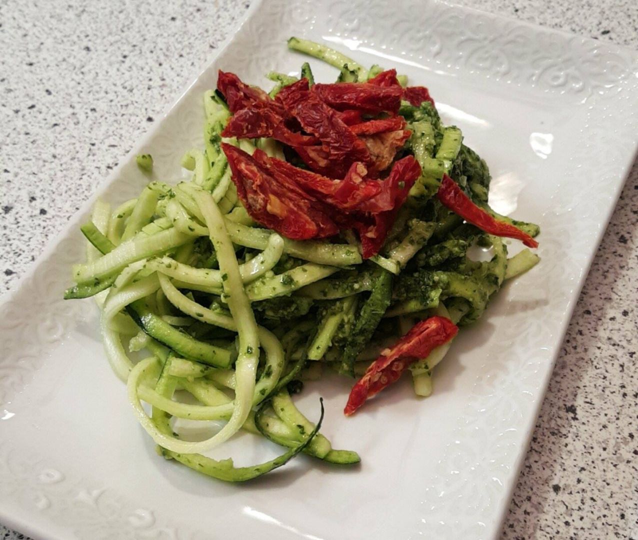 Pesto Zoodles Instructables