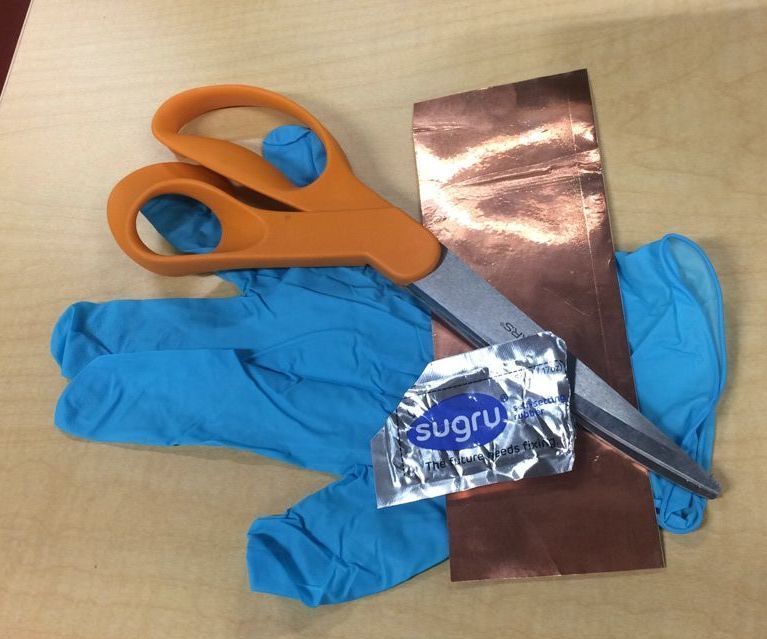 How to Turn Disposable Gloves to Conductive Gloves