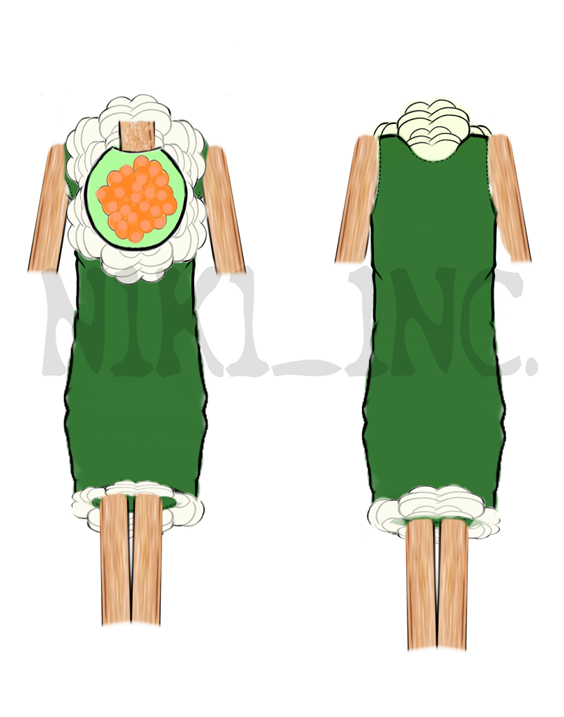 HUNGRY FOR FASHION: SUSHI DRESS