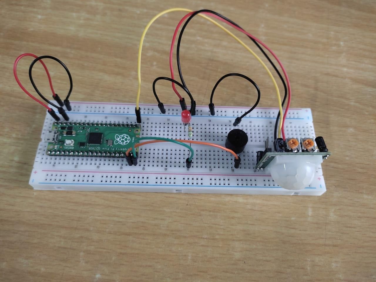Raspberry Pi Pico and PIR Sensor : 4 Steps - Instructables