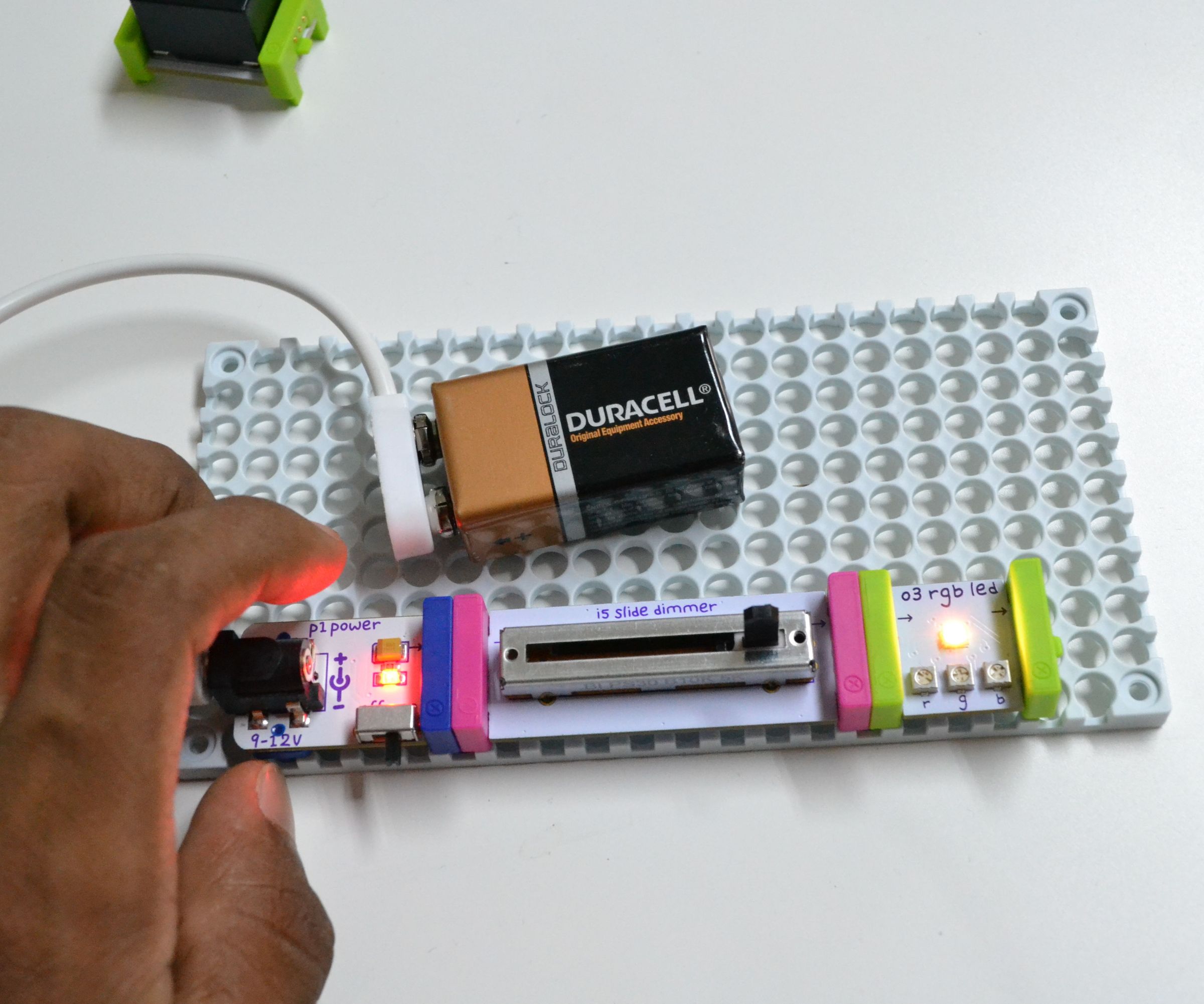 Como Hacer Led RGB Graduable Mediante Slice Dimmer LittleBits