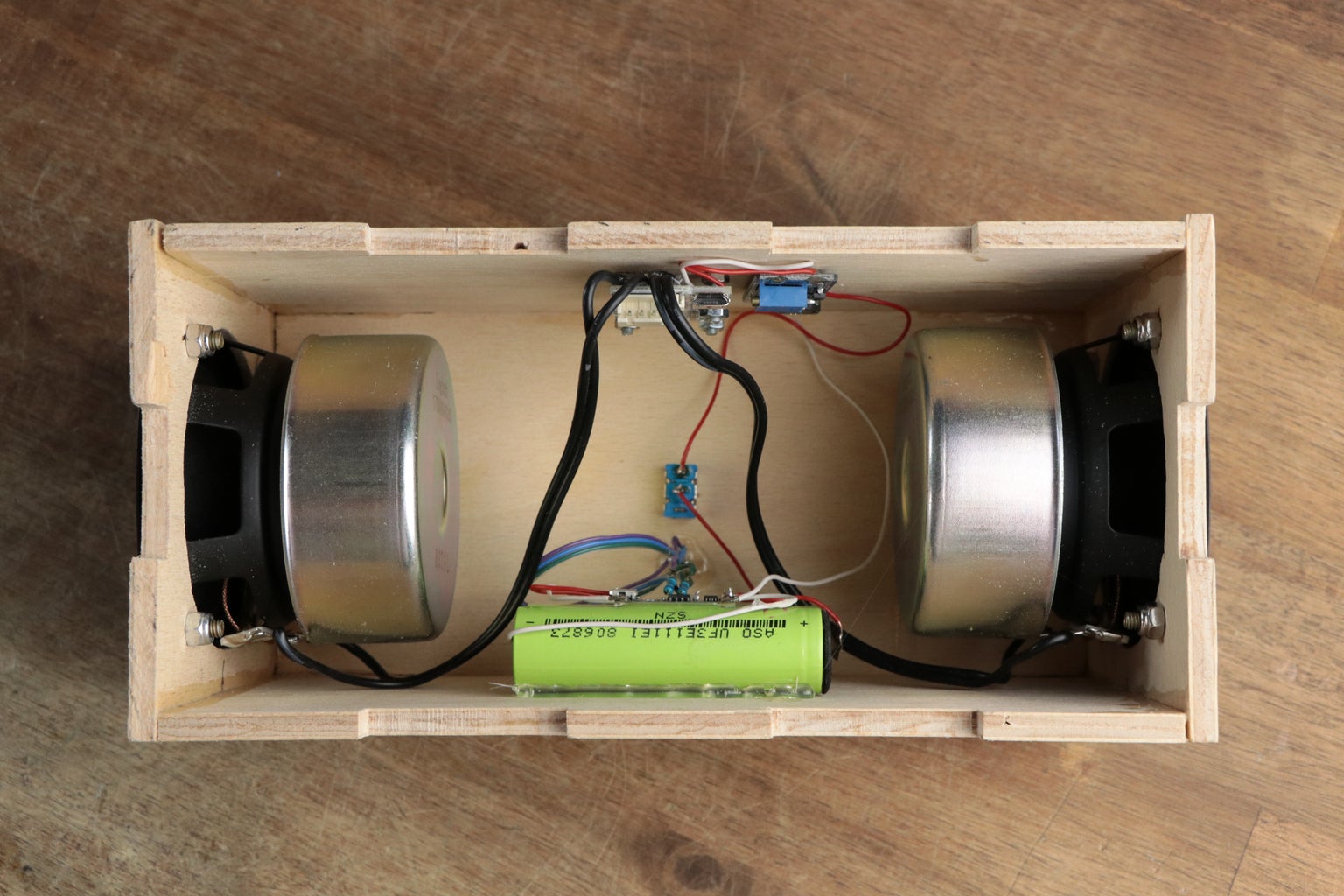 Make Your Own Simple Cheap Portable Bluetooth Speaker 5 Steps with Circuit Diagram