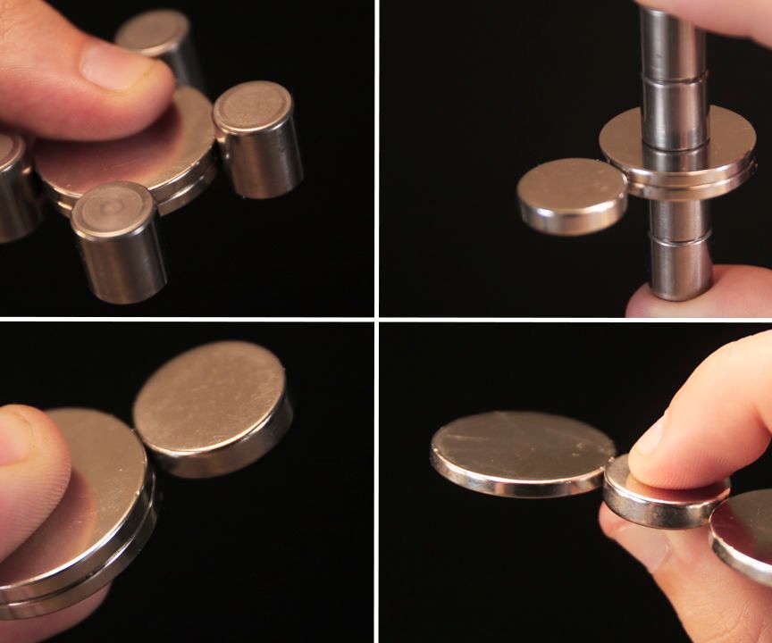 HOW TO MAKE MAGNETIC FIDGET SPINNER AT HOME