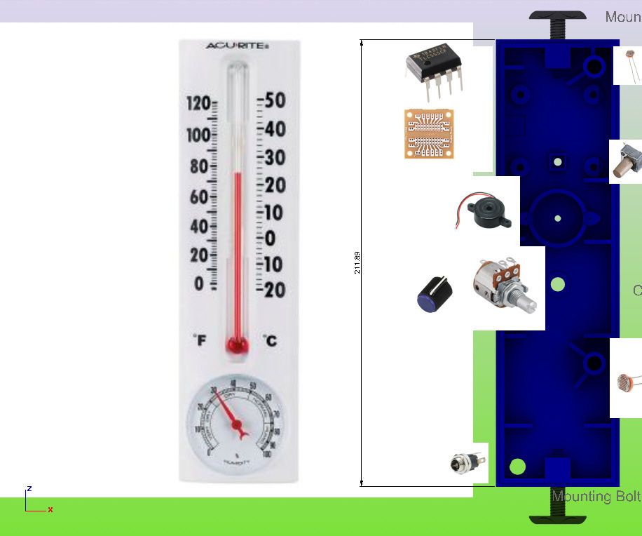 Stealthy Dual Laser Perimeter Security Receiver for 3d Printing