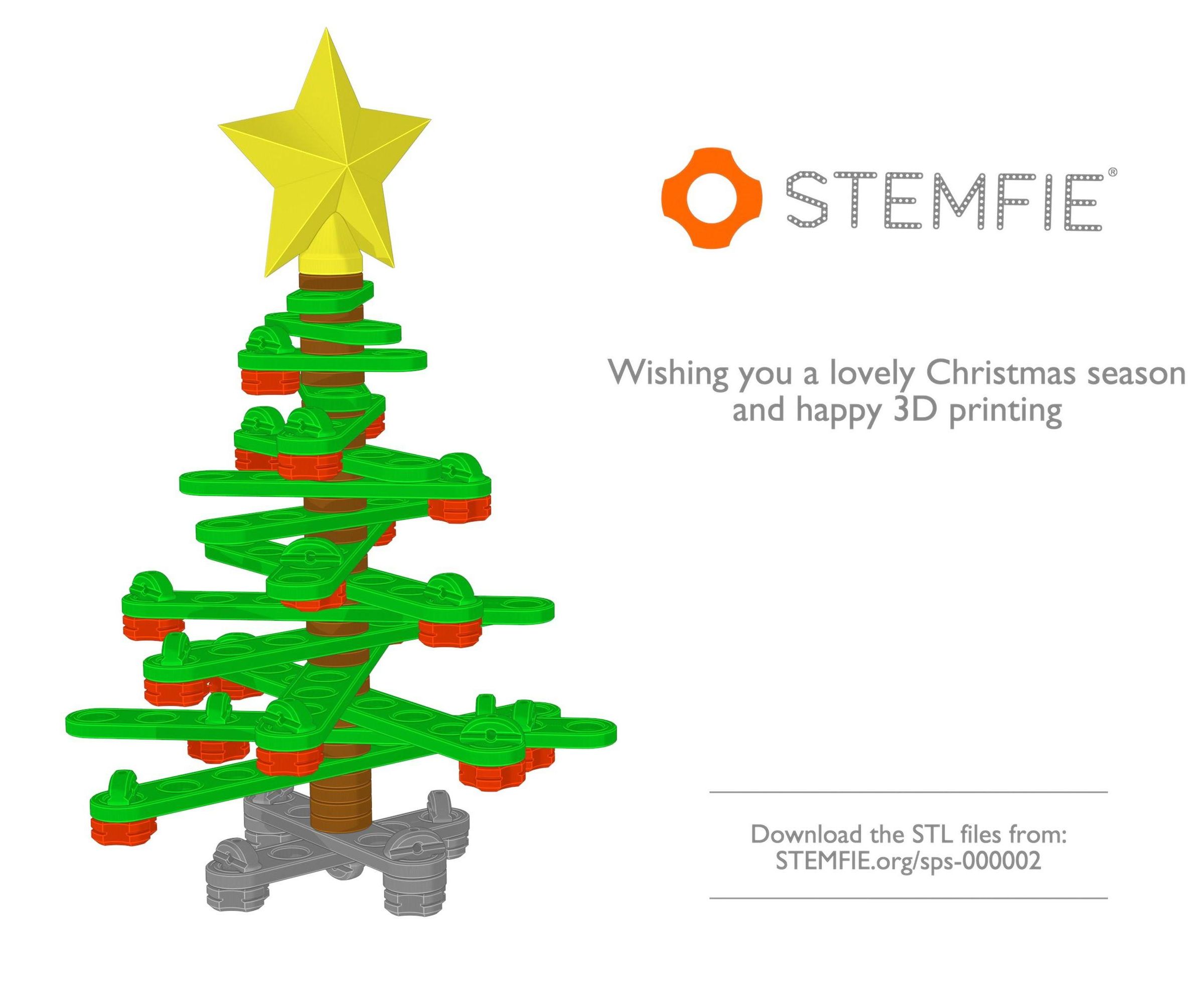 STEMFIE Desktop Christmas Tree