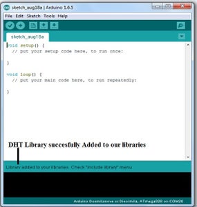 How to Interface Humidity and Temperature (DHT11) Sensor to Arduino and ...