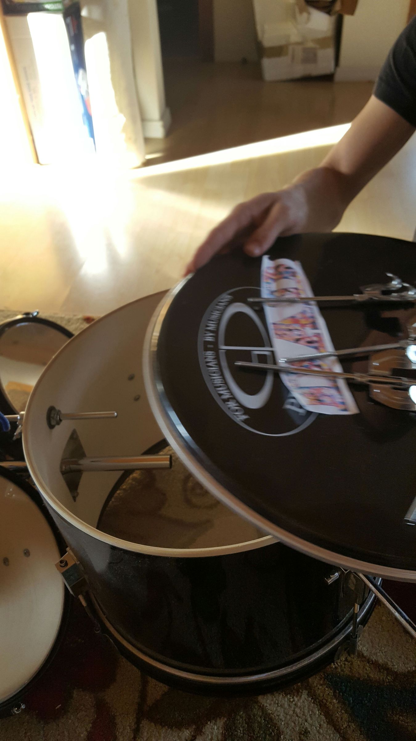 How Muffle a Children's Bass Drum Instructables