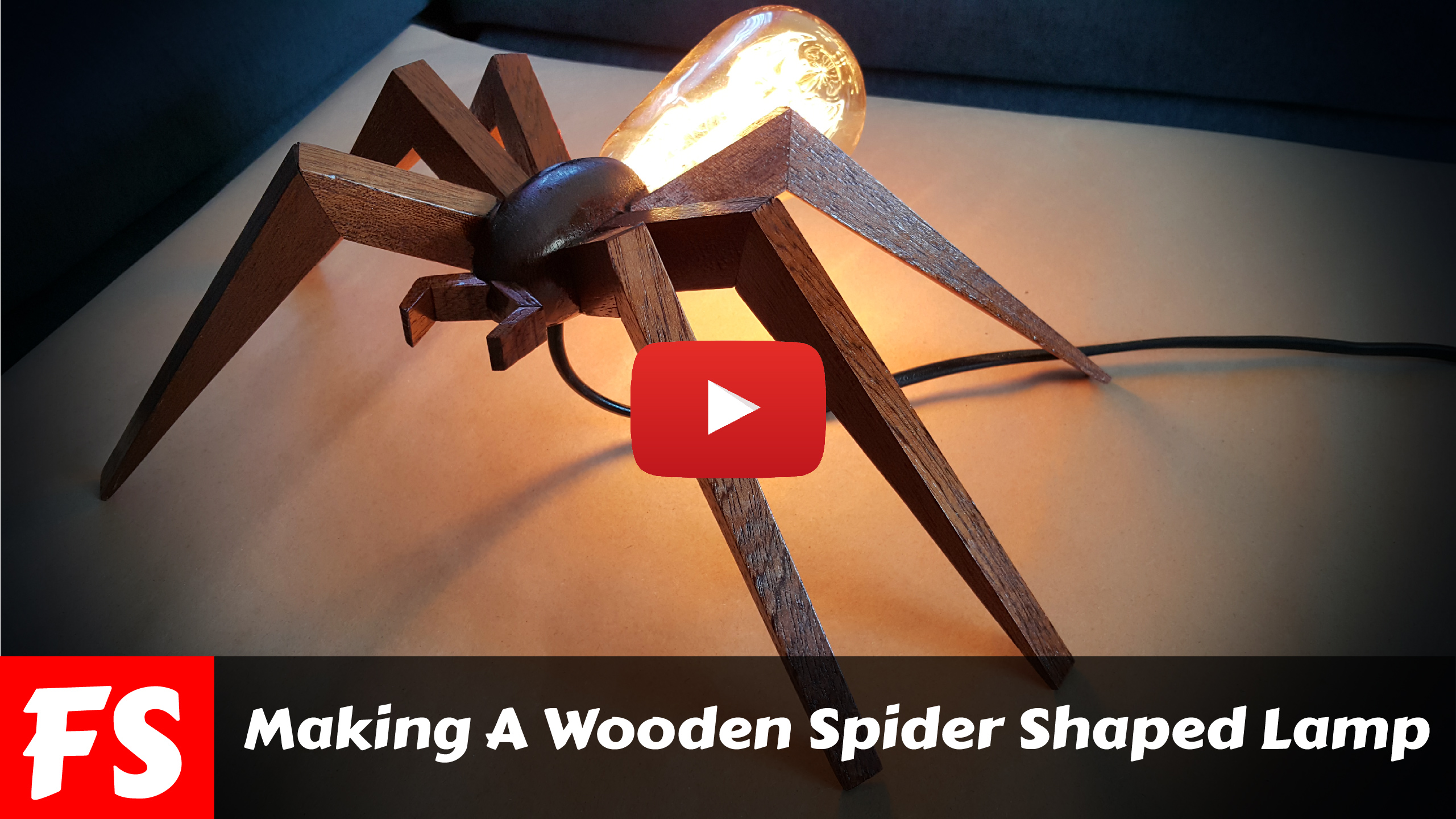 Spider Shaped Lamp 11 Steps (with Pictures) Instructables