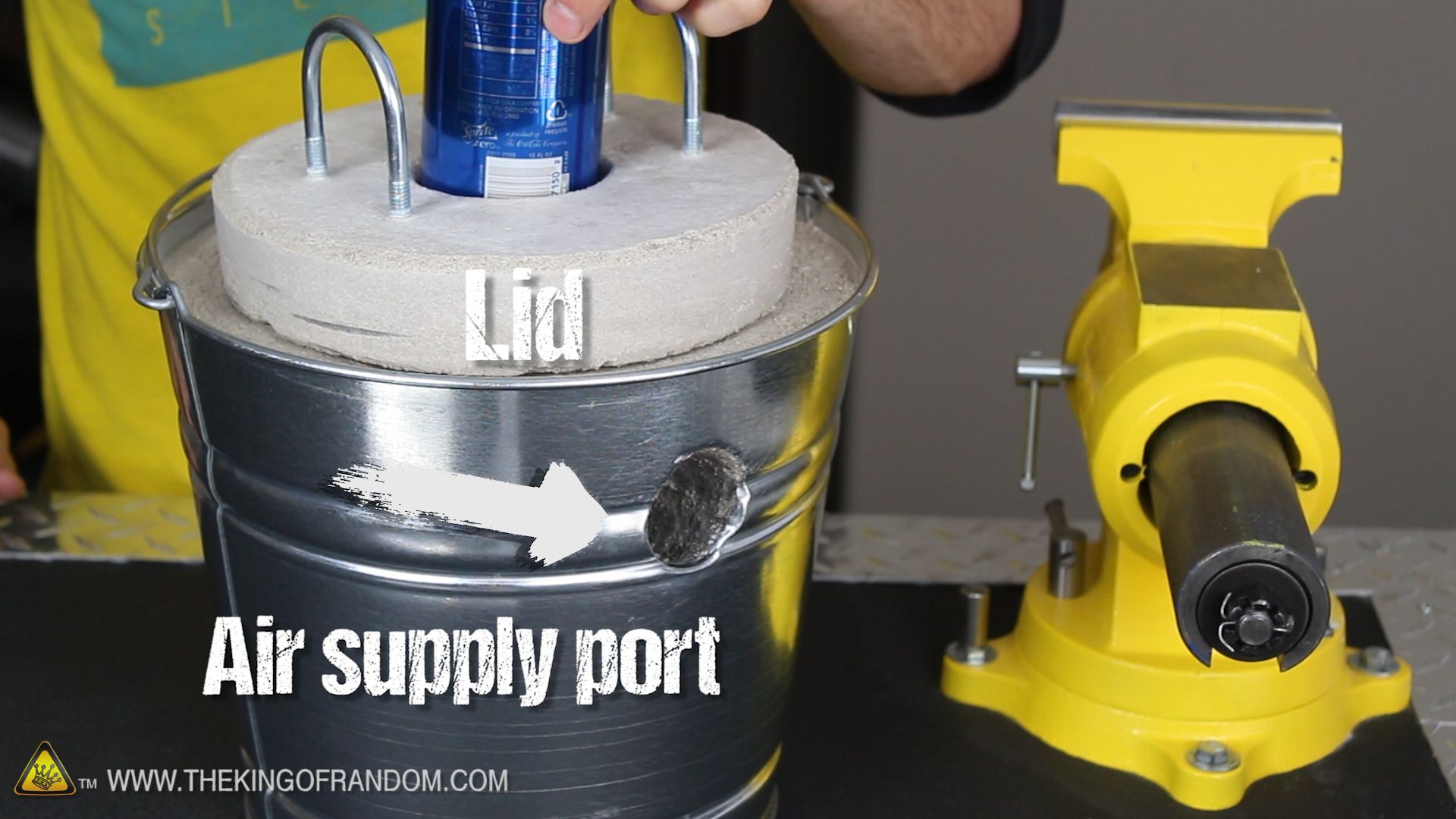 How to Make the Mini Metal Foundry : 10 Steps (with Pictures