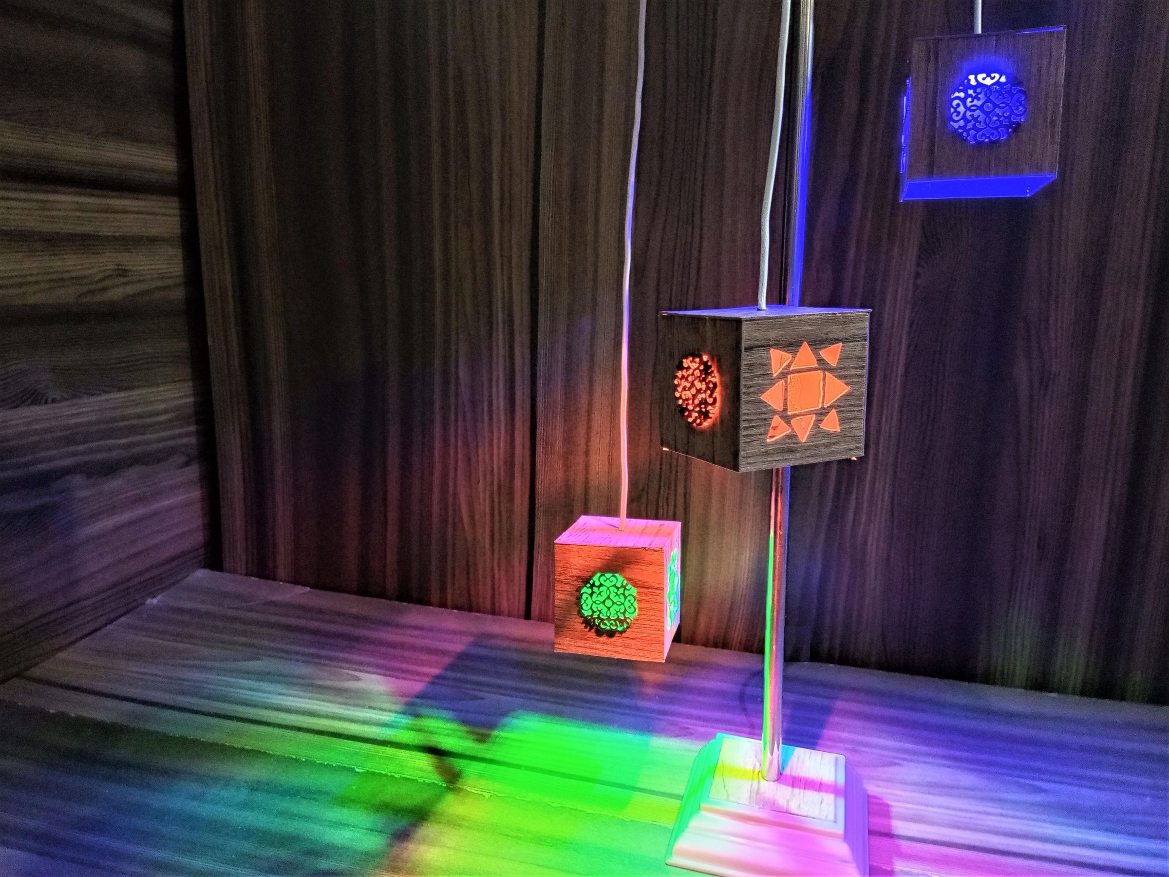 How to Make Wooden Table LampModern Design of Light LampEasy Art