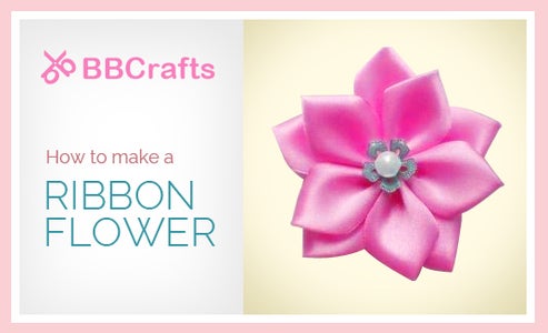 How to Make Ribbon Flower?