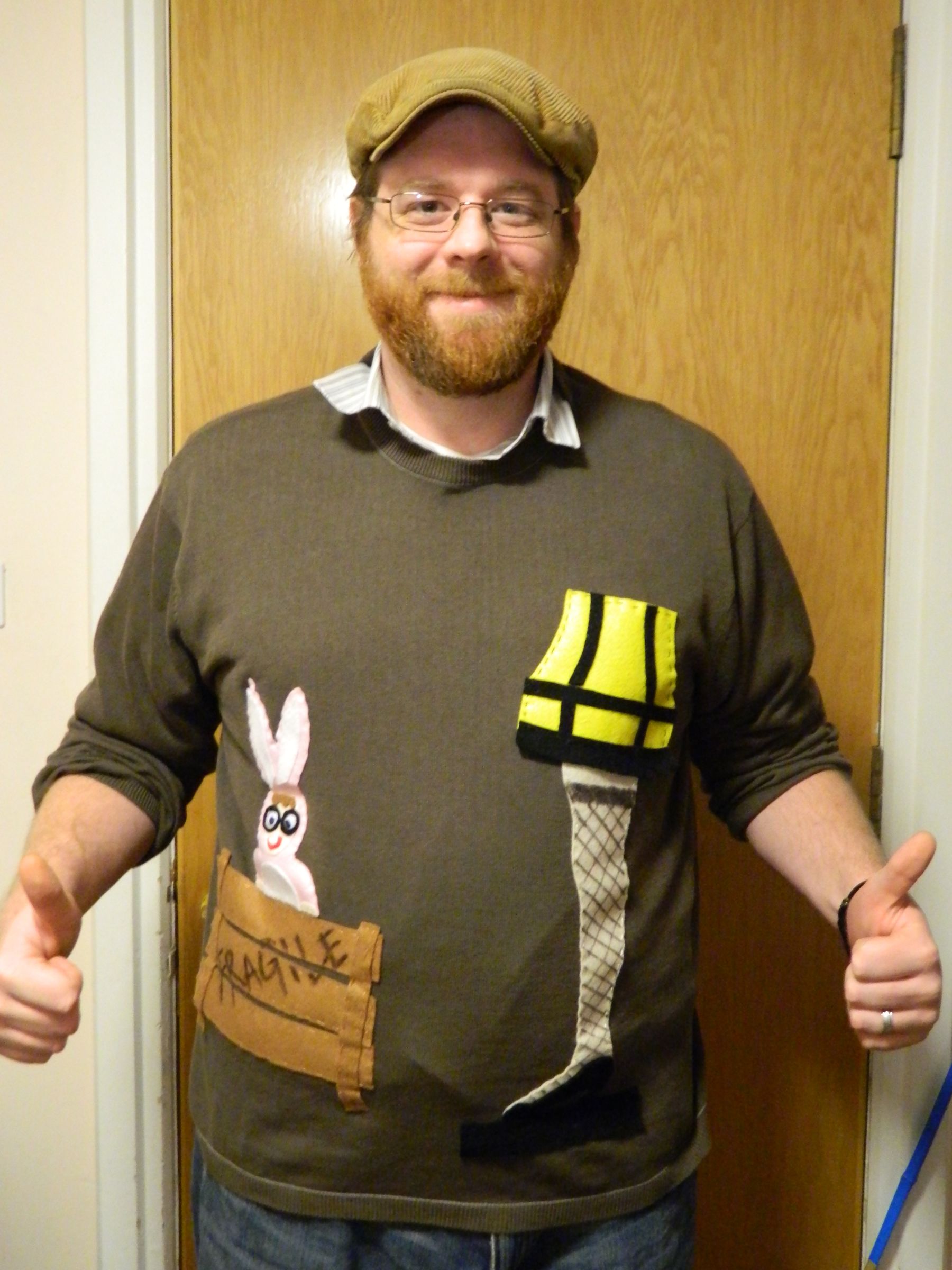 "A Christmas Story" Inspired Festive Sweater