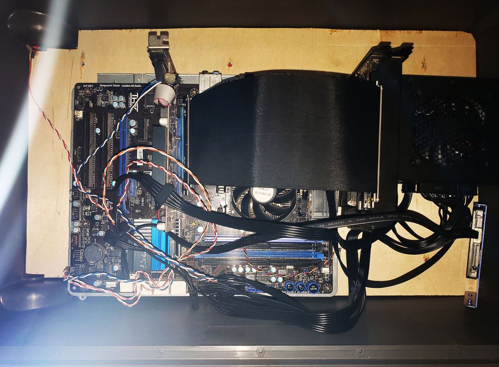Layout the Base and Computer Components