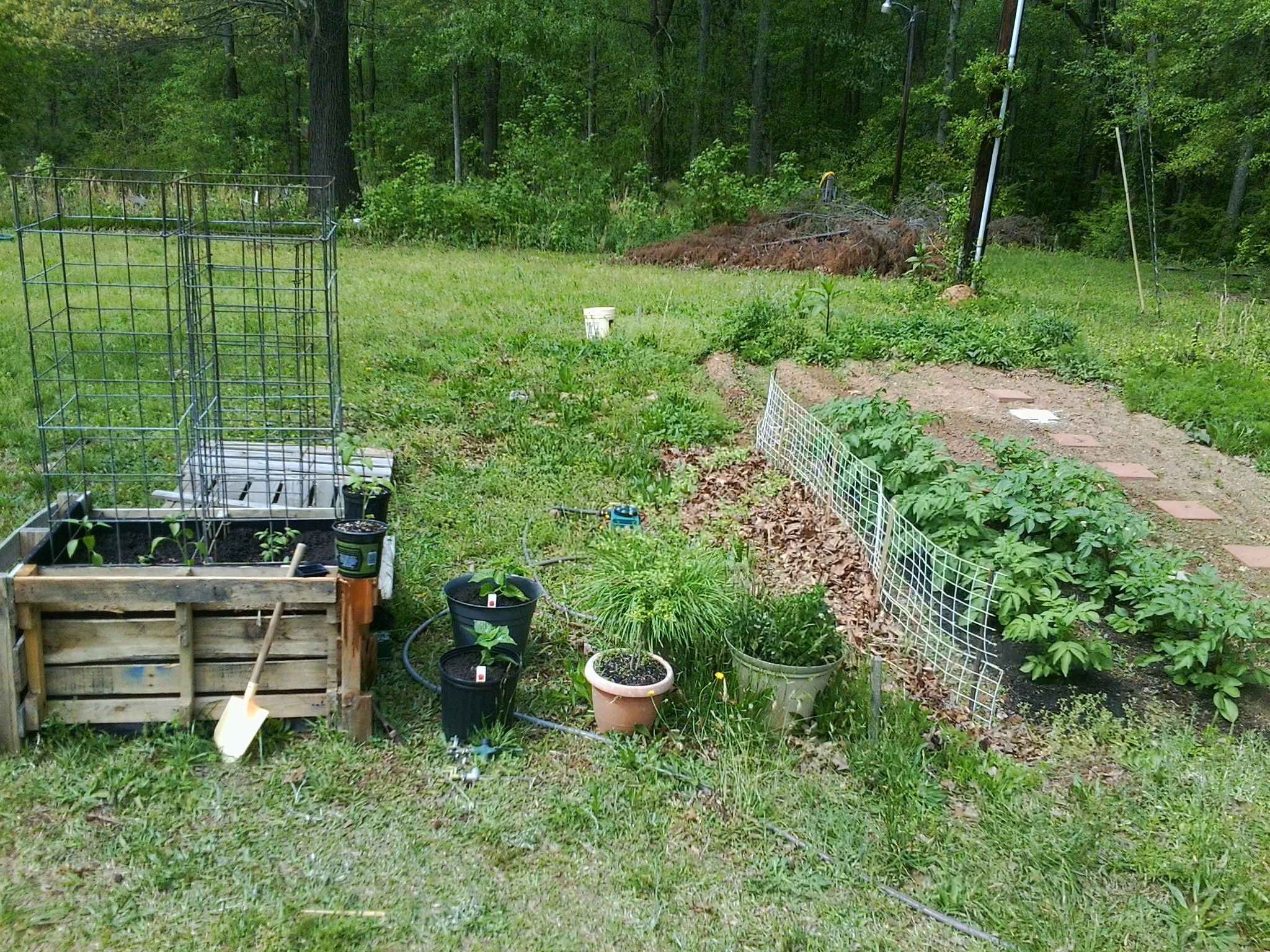 Raised Bed Garden From Old Pallets 10 Steps (with Pictures