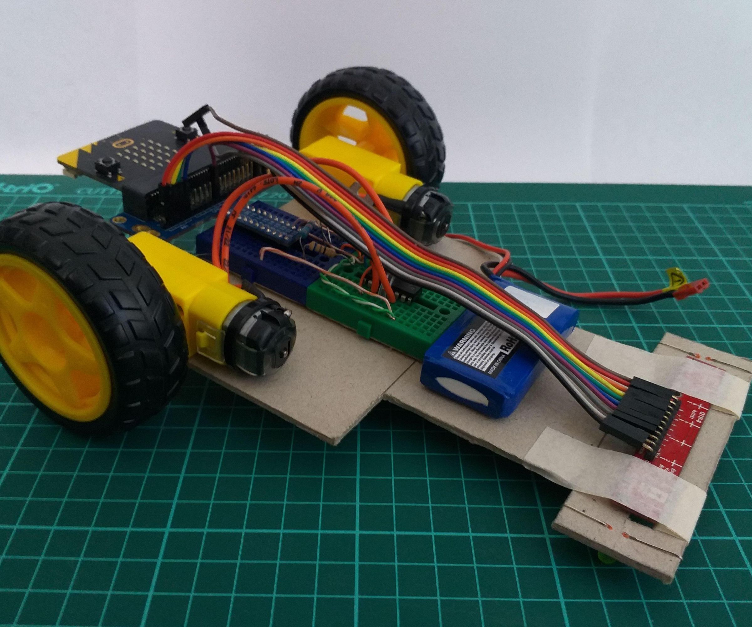 Micro:bit Line Following Robot