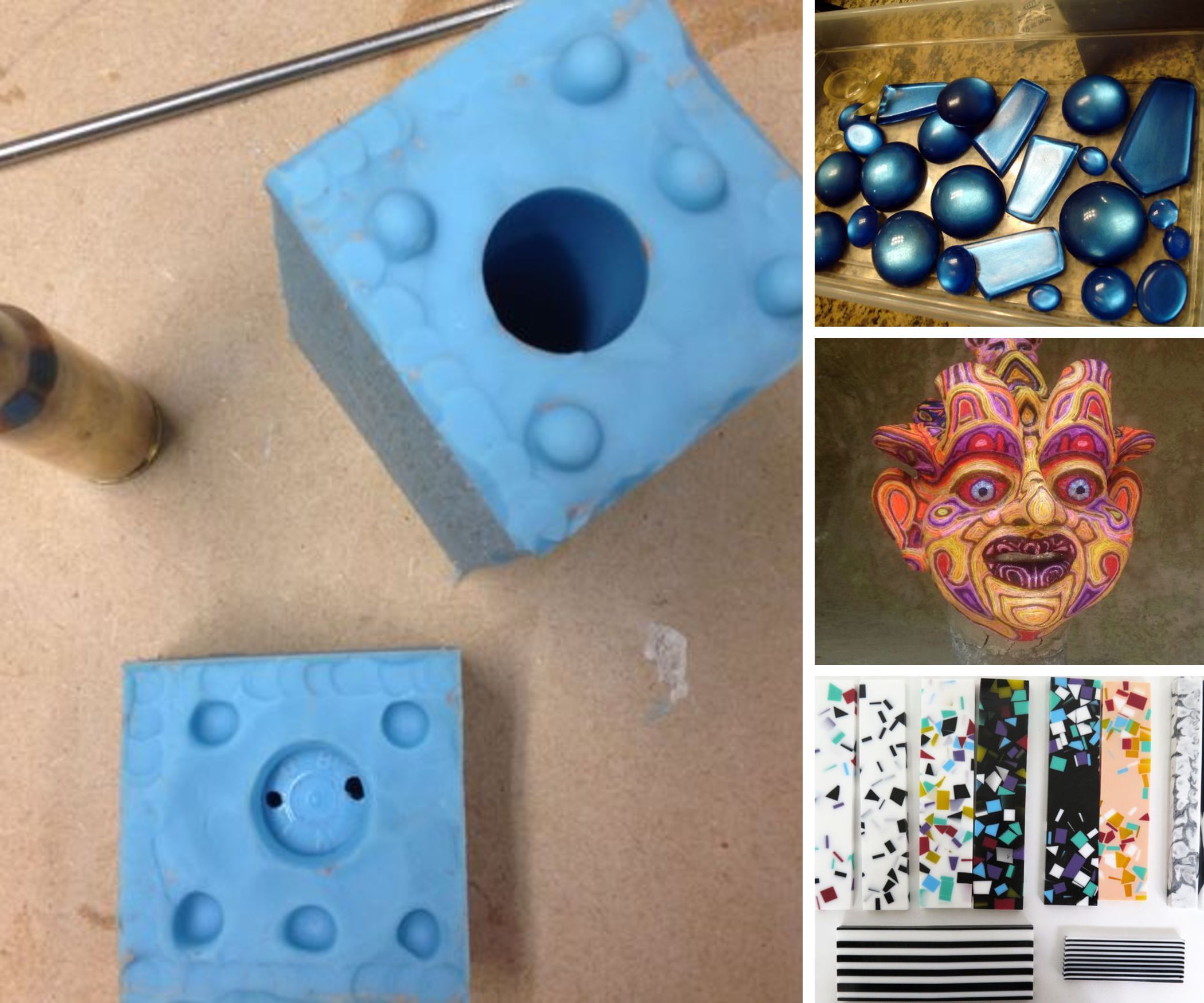 Mold, Cast, Carve