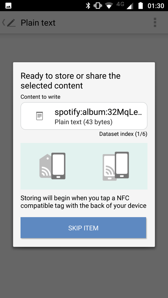 Albums With NFC Tags to Automatically Play Spotify Music on Chromecast