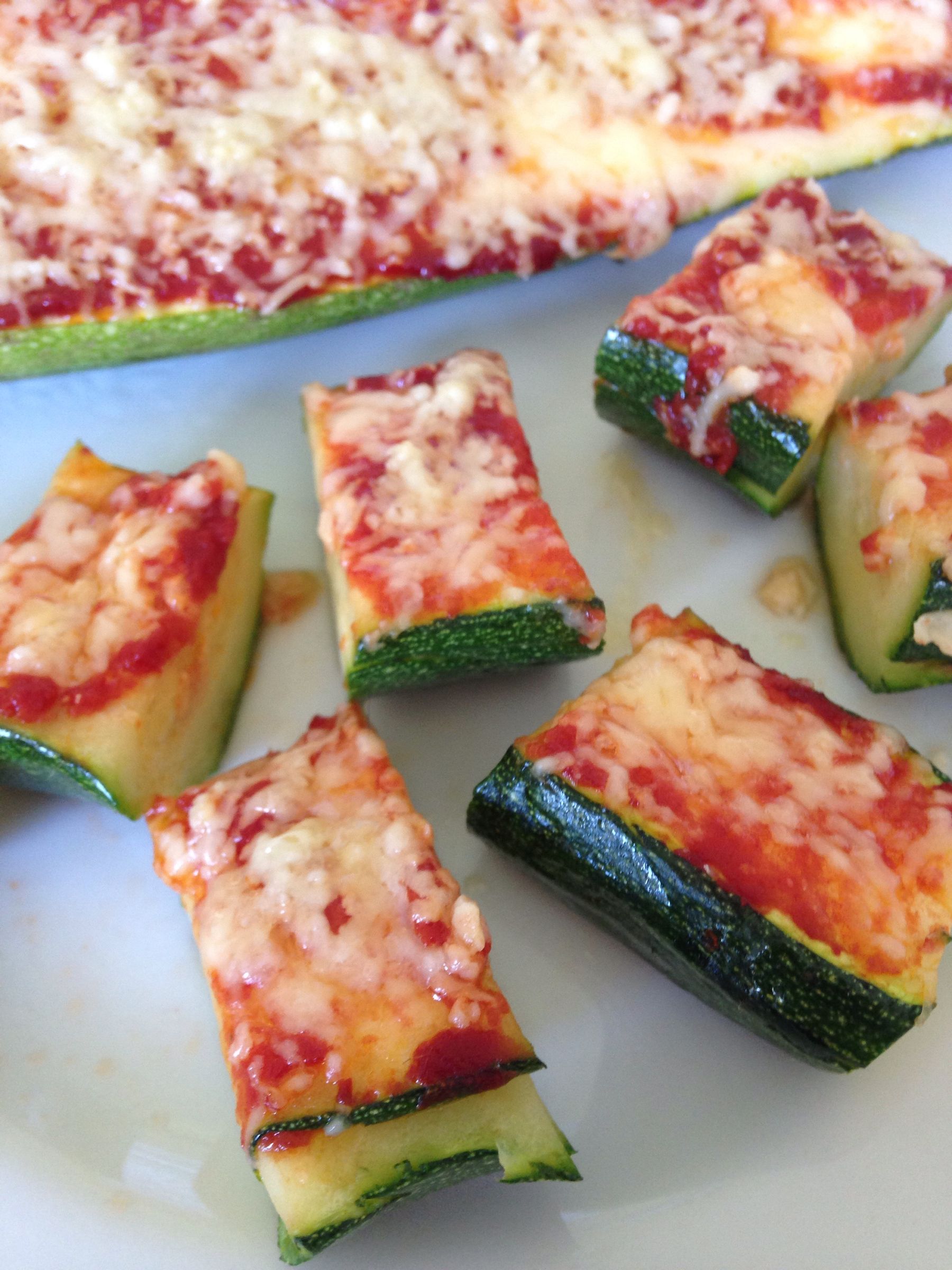 Zucchini Pizza