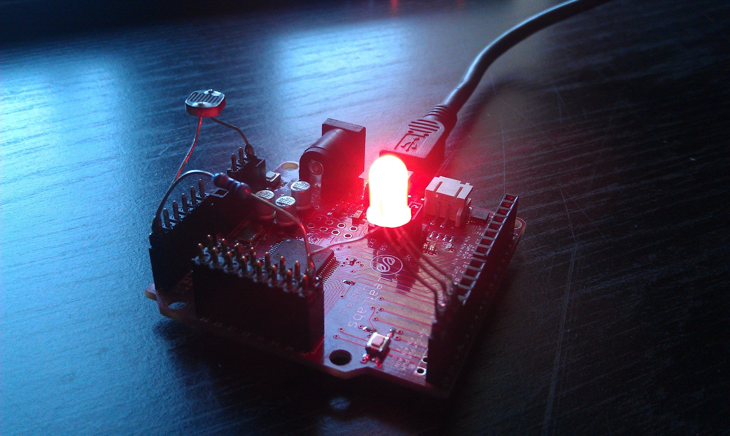 Color Changing Nightlight - Arduino Microcontroller