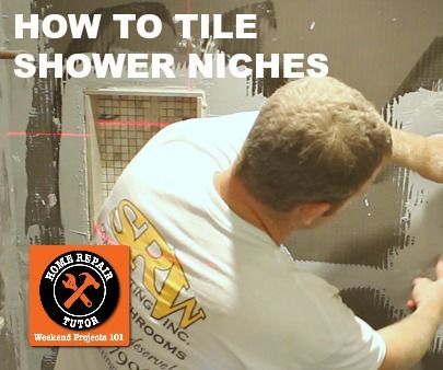 How to Tile a Shower Niche