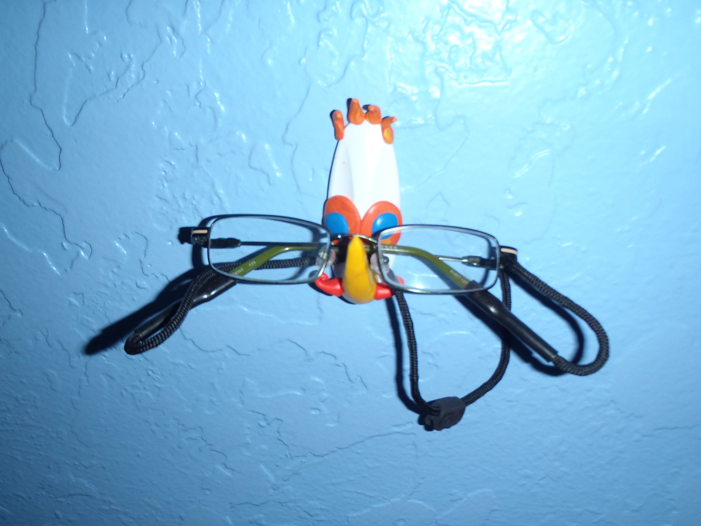 Sugru eyeglass holder or anything hook