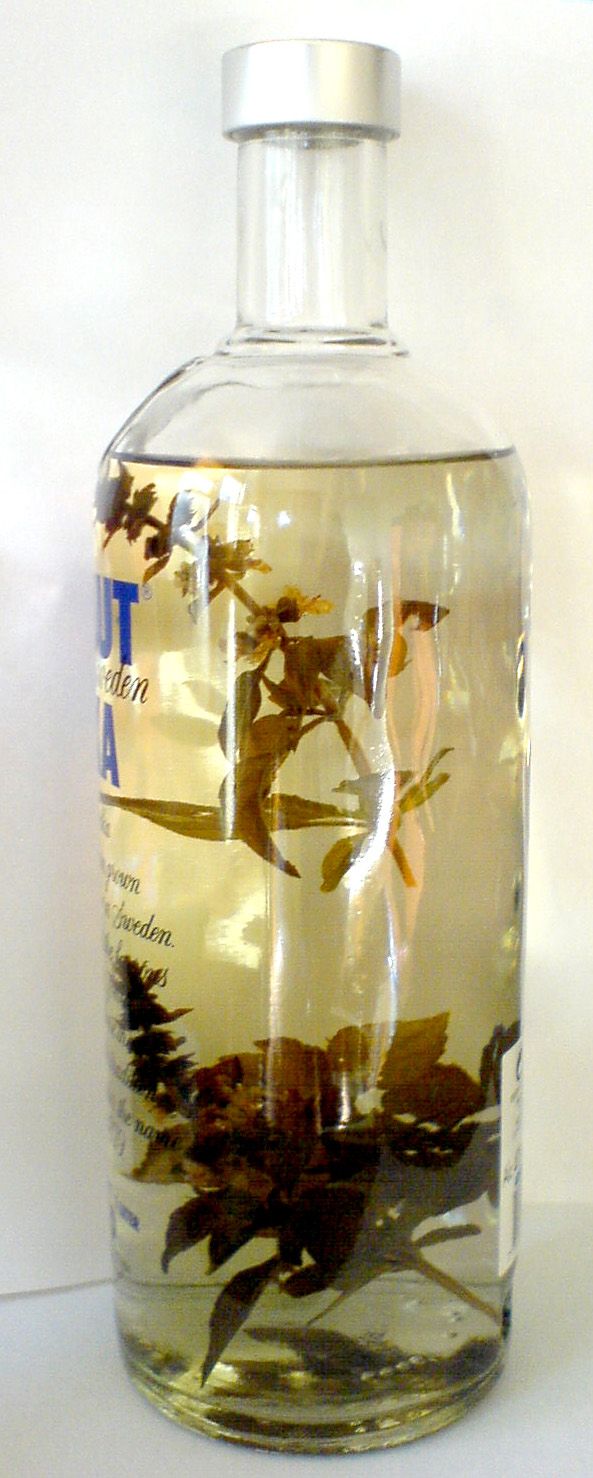 Infuse Vodka, Rum or Gin. 