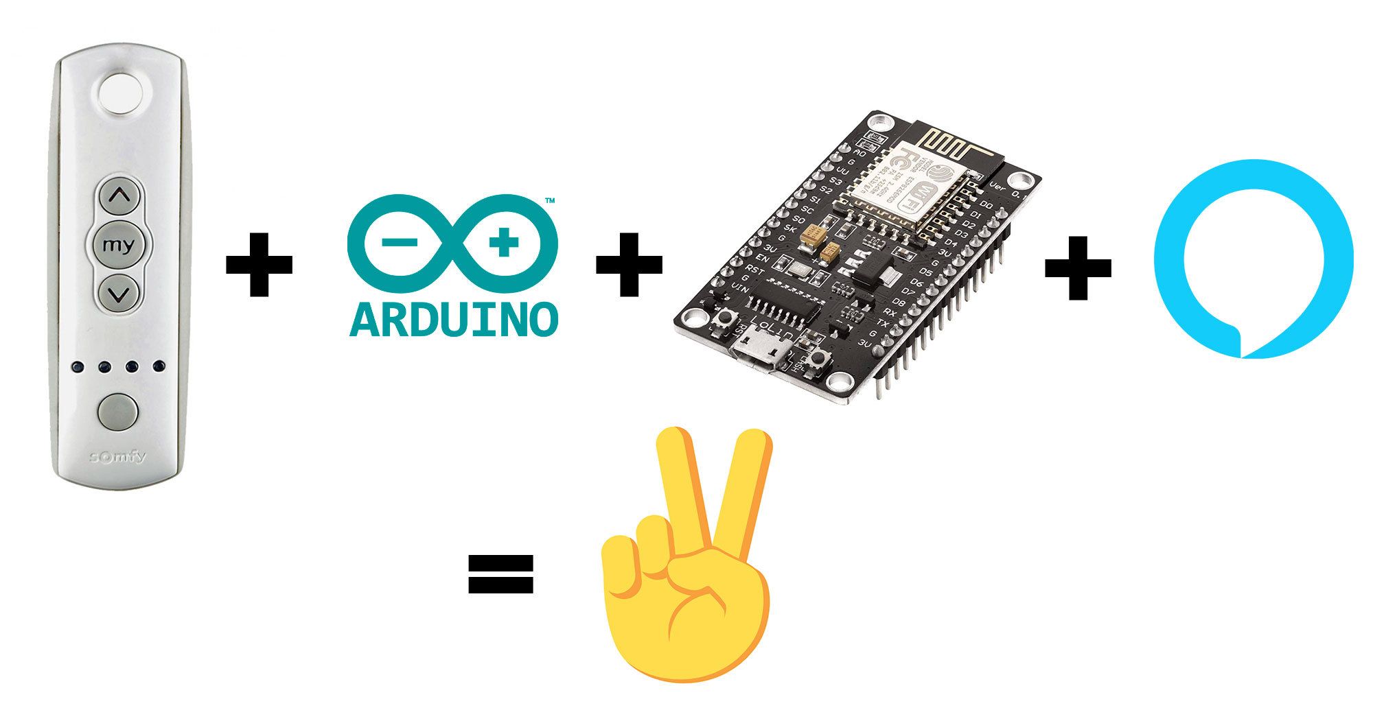 Comment Connecter Votre SOMFY À Alexa Avec Un ESP8266 Pour