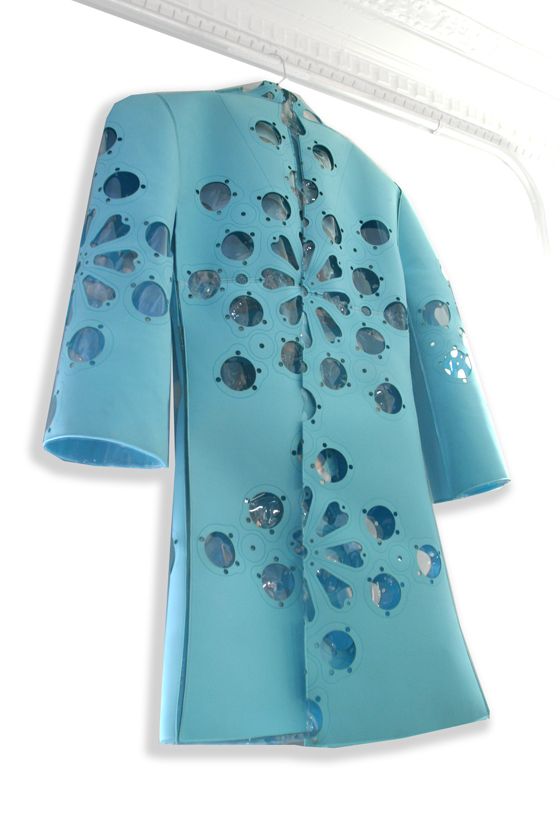 Flower Gasket Rain Jacket