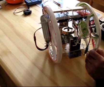 Gyroscope (flywheel) Propelled Wheel