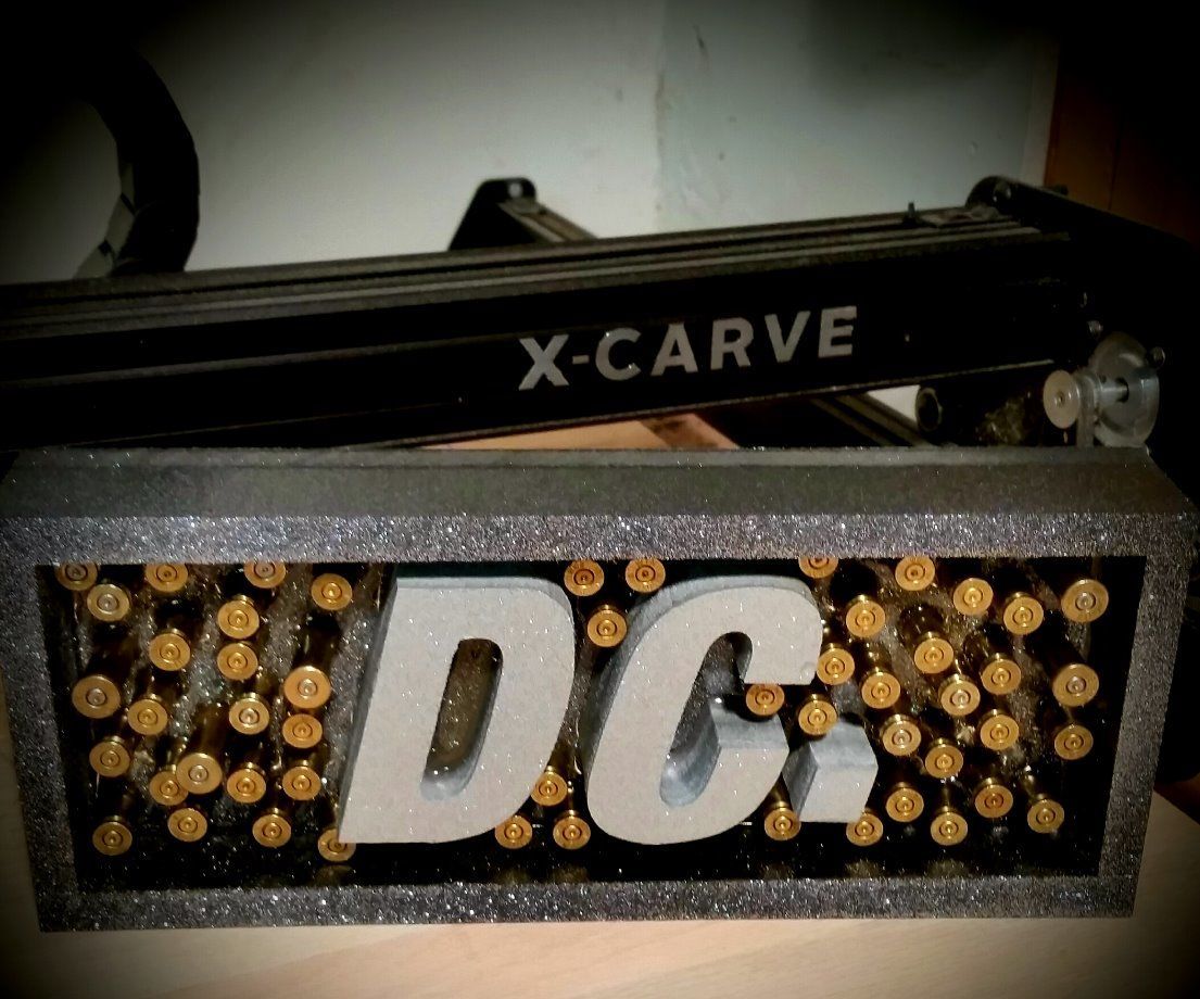 Bullet/Resin Name Plaque.