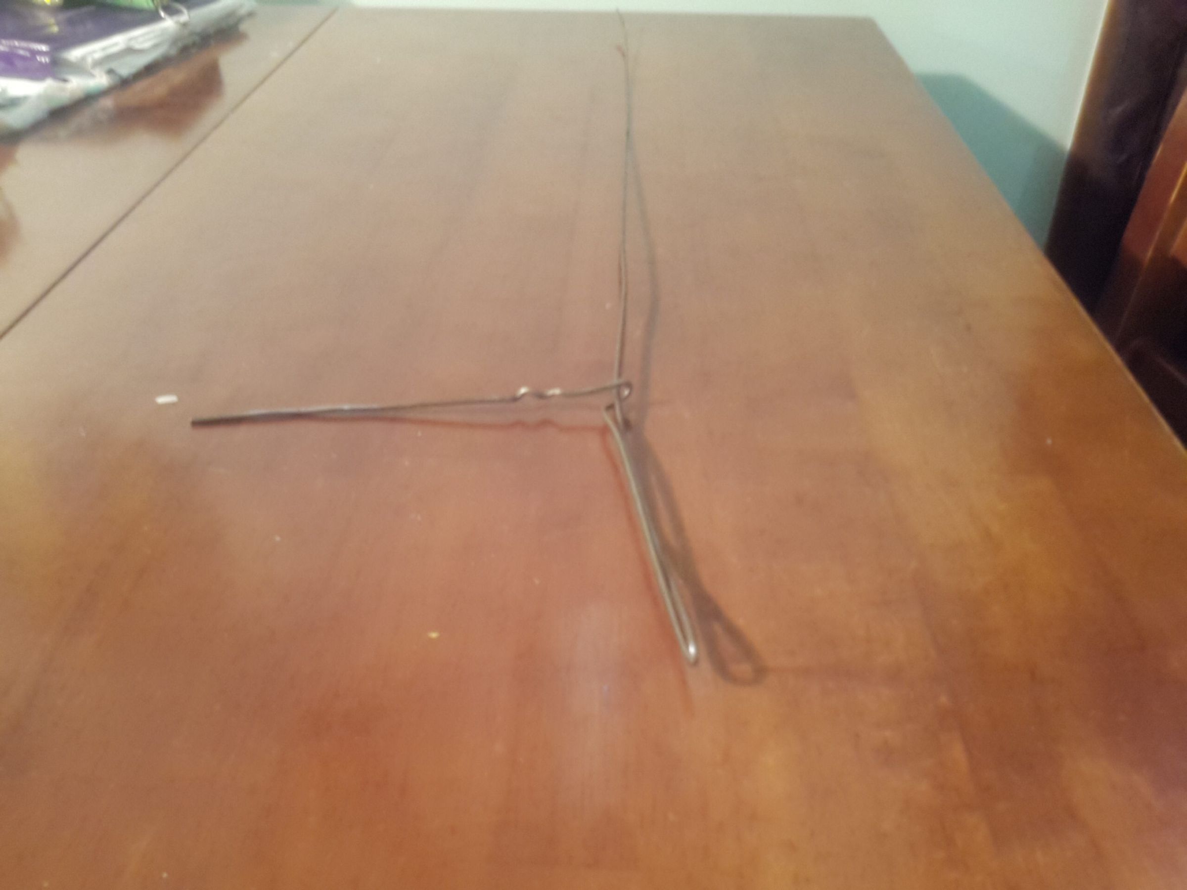 Making a Ice Fishing Rod! (out of Some Household Items) 8 Steps