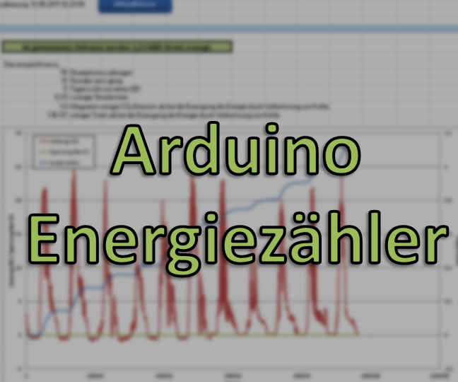Arduino Energiezähler Für Solaranlage