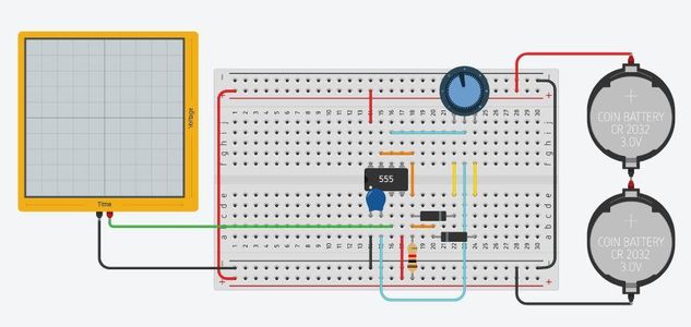 Connecting Battery & LED