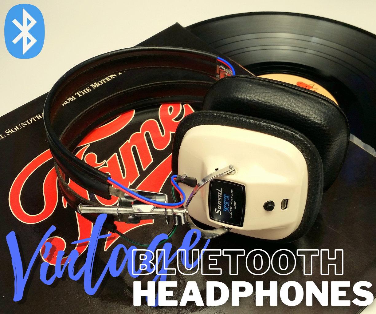 Make Your Own Wireless Bluetooth Vintage Headphones! : 9 Steps