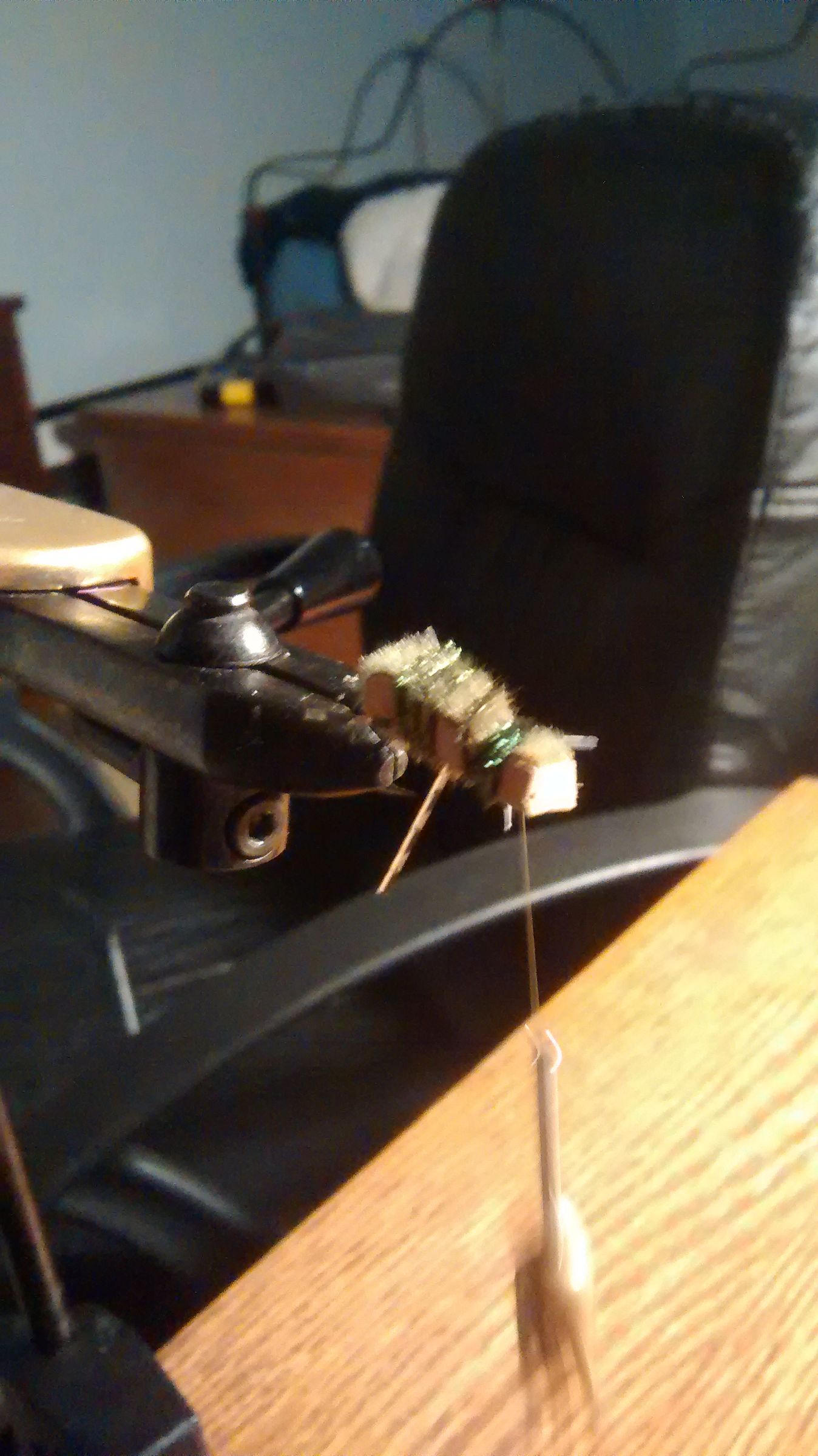 Easy to make peacock Beatle for fishing