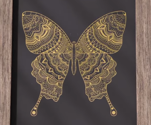 How to Make a Scratch Paper Butterfly