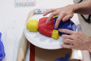 Lego man cake mould uk hotsell