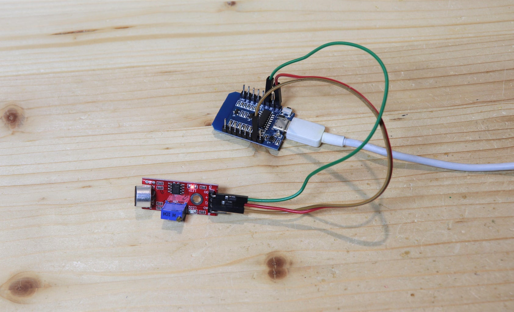 Make Your Doorbell Smart With an ESP8266 : 7 Steps (with Pictures ... Circuit Diagram