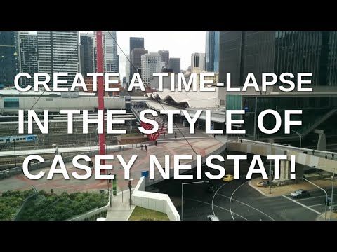Create a Casey Neistat Time-lapse With a Smart Phone and Laptop