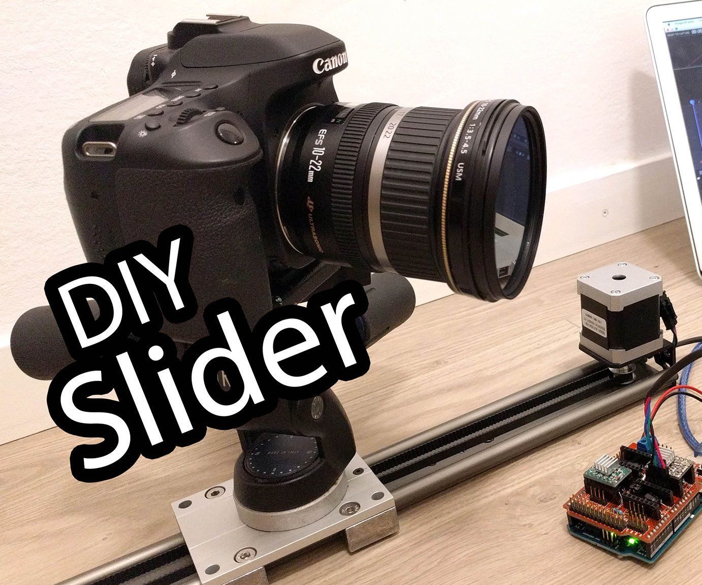 Arduino Camera Slider for Stop Motion Animation