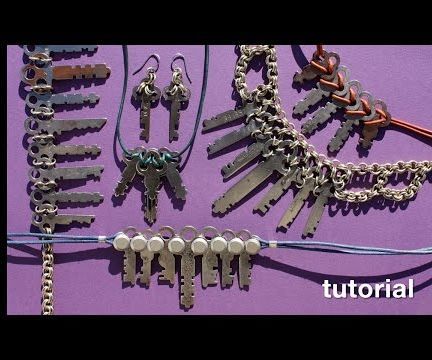 WIKarts: Create Necklaces With Vintage/Antique Keys