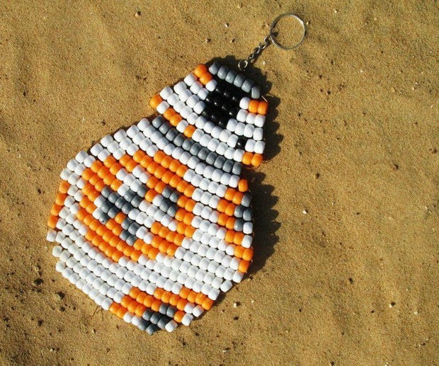 BB-8 Pony Bead Keychain Pattern : 4 Steps (with Pictures) - Instructables bb-8-pony-bead-keychain-pattern-4-steps-with-pictures-instructables