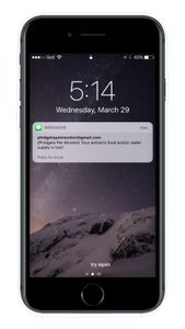 Log Your Pet's Weight, and Get a Text When They Are Out of Food!
