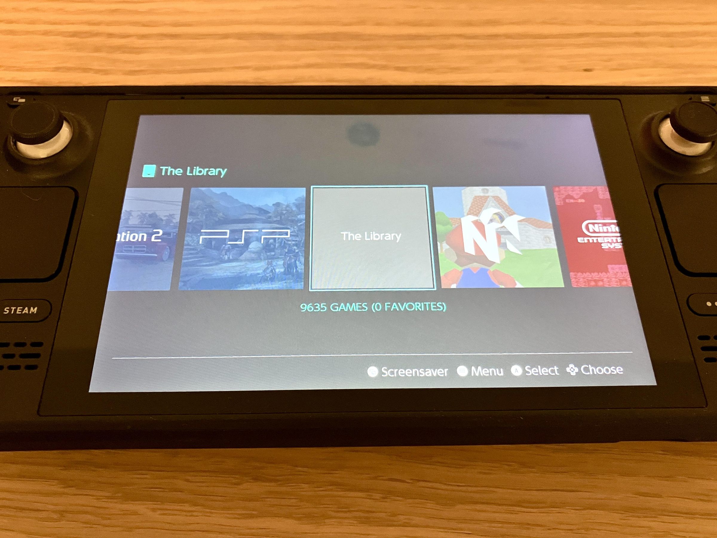 EmuDeck "The Library" for Easily Downloading Retro Games 5 Steps Instructables